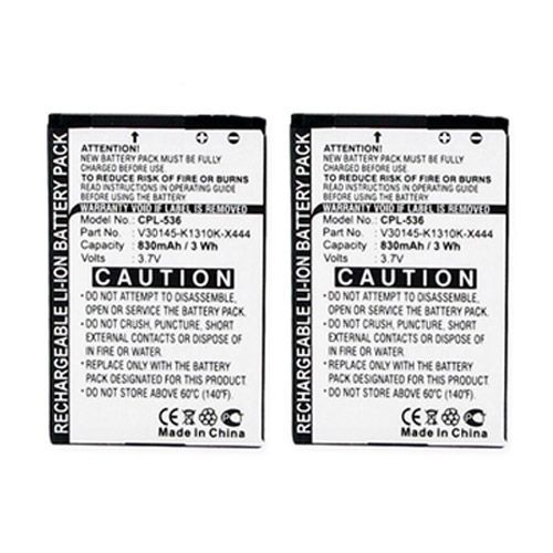 Lot De 2 Batteries Pour Siemens Gigaset Sl780, Sl785, Sl788, Sl78h, P/N: V30145-K1310k-X444  **830mah**