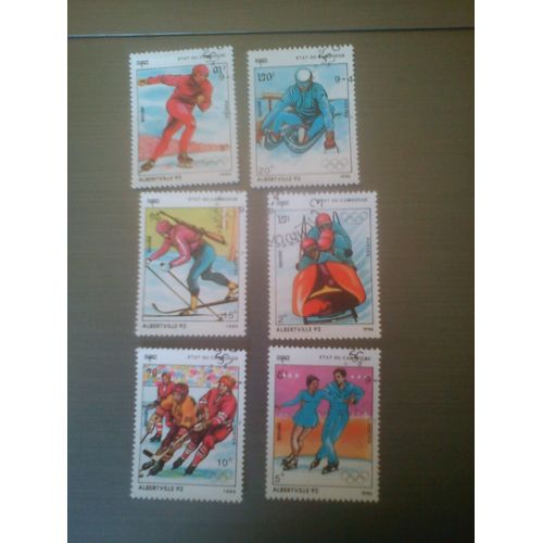 Lot 6 Timbres Jo D'albertville