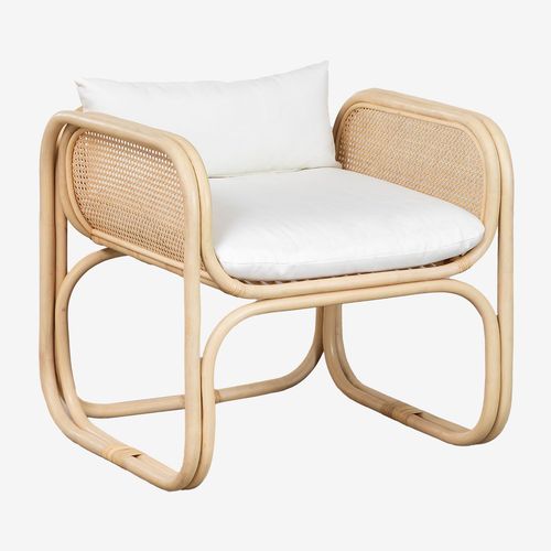 Fauteuil De Jardin En Rotin Wilbert Naturel