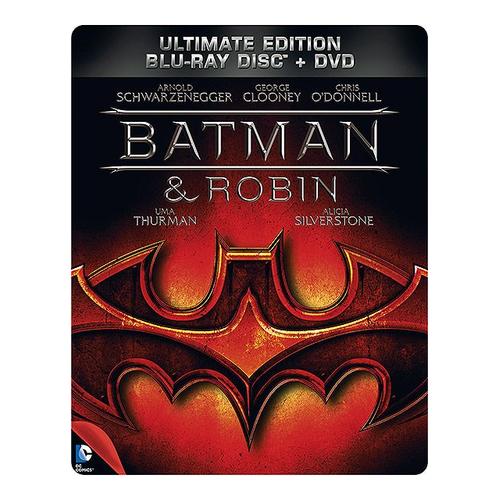 Batman & Robin - Blu-Ray + Dvd - Édition Boîtier Steelbook