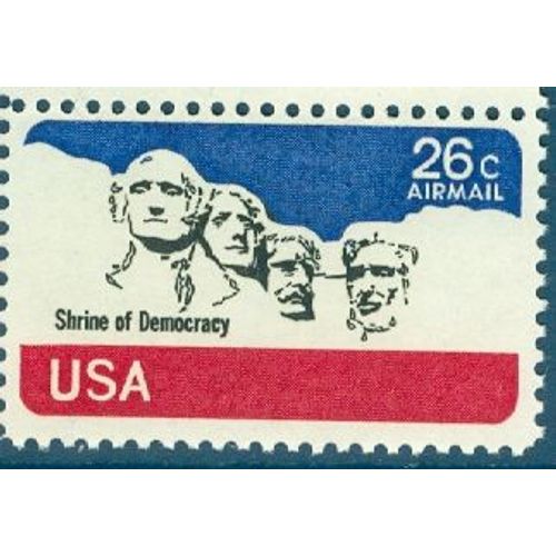 Usa 1974 - Airmail - Mount Rushmore - Shrine Of Democracy - 26c - Scott C88 - Neuf **