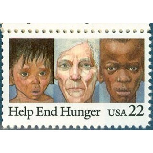 Usa 1985 - Help End Hunger - 22c - Scott 2164 - Neuf **