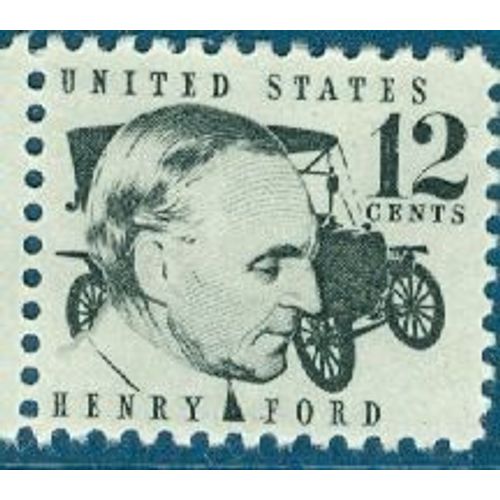 Usa 1968 - Henry Ford - 12c - Scott 1286a - Neuf **