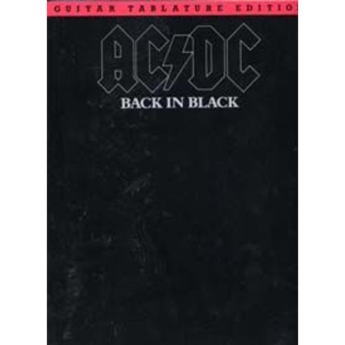 Ac/Dc : Back In Black (Tab)