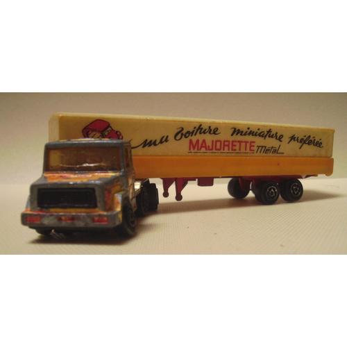 Majorette 367 Renault Bache SEMI TRUCK & TRAILER