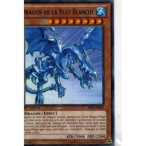 Dragon  De La Nuit Blanche --Bp02-Fr083 --Rare