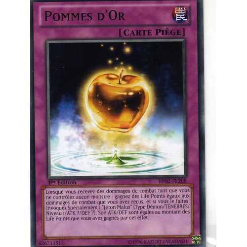 Pomme D Or --Bp02 -Fr208--Rare