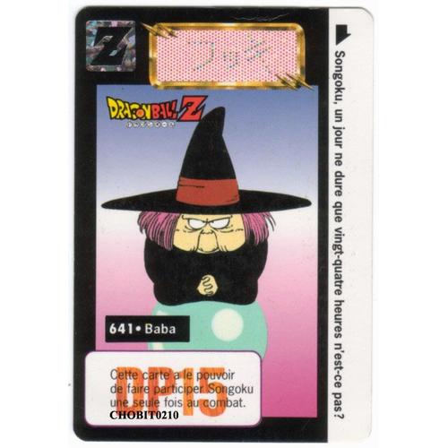 Dbz Carte Dragon Ball Z Part 16 Dp Bp Carddass Fr 641