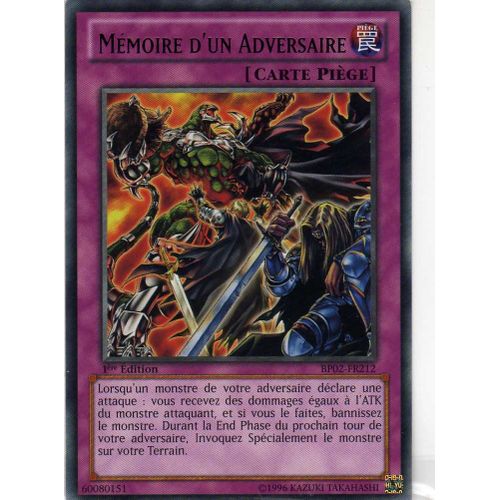 Memoire D Un Adversaire --Bp02-Fr212--Rare