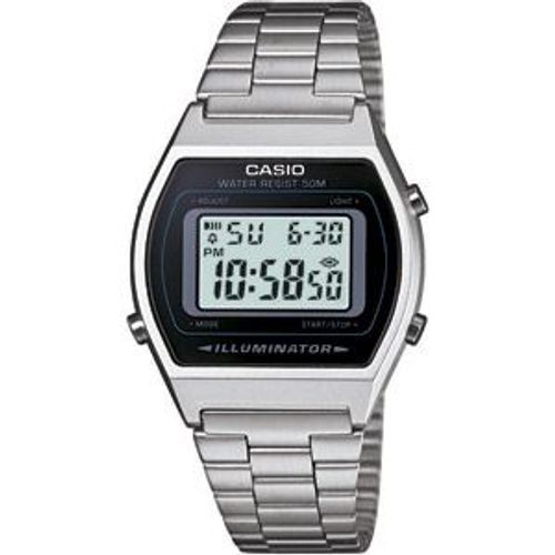Casio Montre Argent Digital Femmes Casio Collection B640wd-1avef