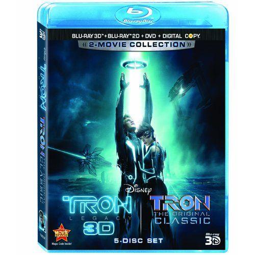 Tron: Legacy / Tron: The Original Classic (Five-Disc Combo: Blu-Ray 3d/Blu-Ray/ Dvd/Digital Copy)