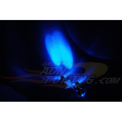 2 Megalampes Led - Na50bl - Bleu - 12v - 666-Cal