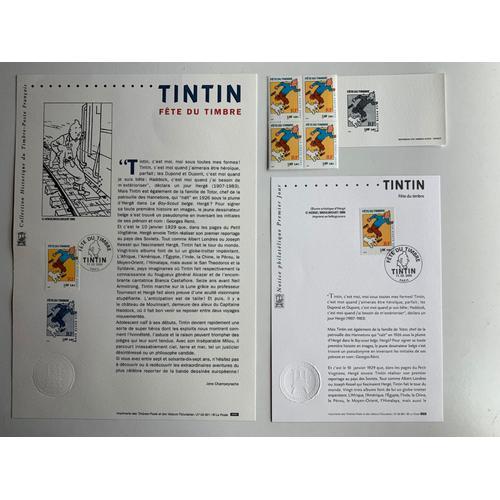 Documents Philatéliques - Timbre Tintin - 2000
