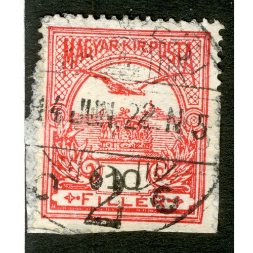 Timbre Oblitéré Magyar Kir Posta, 10 Filler