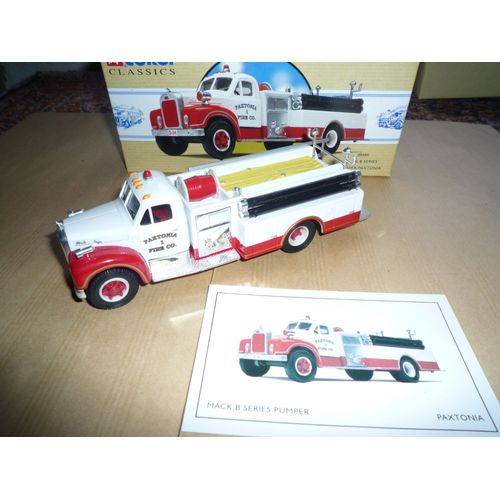 Mack B Series Pumper (Paxtonia - Réf 98486)-Corgi
