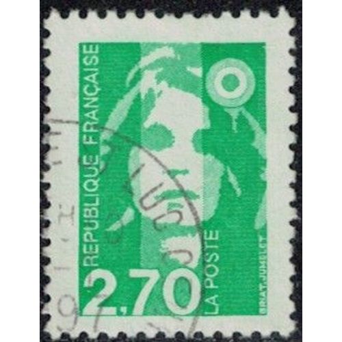 France 1996 Oblitéré Used Marianne Du Bicentenaire Briat 2f70 Vert Y&t 3005 Su