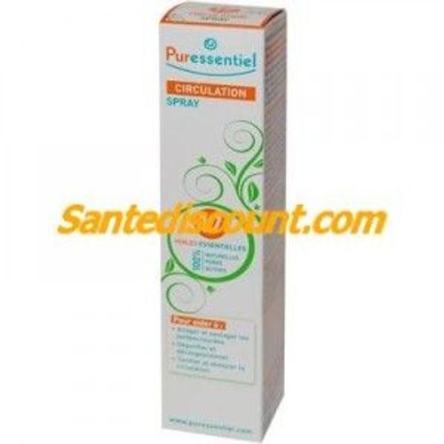 Puressentiel Circulation Spray Aux 17 Huiles Essentielles 100 Ml 