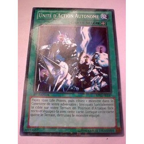 Unite D Action Autonome --Bp02-Fr140--Mozaic Rare