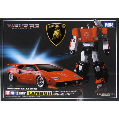 Transformers Masterpiece Mp-12 Sideswipe Lambor