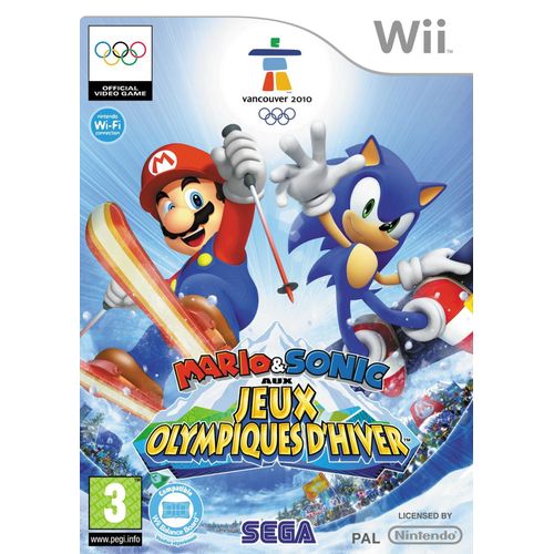 Mario Et Sonic Aux Jeux Olympiques D'hiver [Wii] (Import Uk)