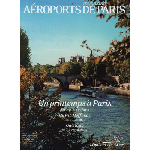 Aéroports De Paris Magazine / 03-2009 N°38 : Dustin Hoffman (5p) - Bernard Descamps (6p)