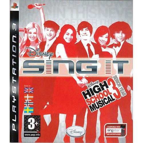 Disney Sing It High School Musical 3 Senior Year Ps3