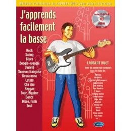 Huet : J'apprends Facilement La Basse + Cd