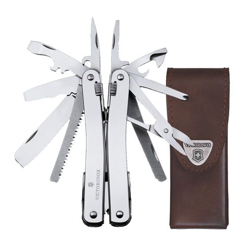 VICTORINOX SWISSTOOL SPIRIT 27 OUTILS ETUI AU CHOIX 3.0227 Modèle - Pince + étui cuir