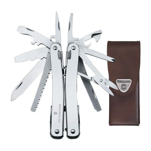 VICTORINOX SWISSTOOL SPIRIT 27 OUTILS + ETUI CUIR 3.0224.L