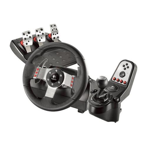 Logitech G27 Racing - Ensemble Volant, Pédales Et Levier De Vitesse - 16 Boutons - Filaire - Pour Sony Playstation 2, Pc, Sony Playstation 3