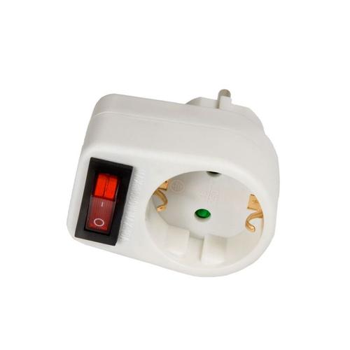 Arcas Plug Adapter Single With Switch