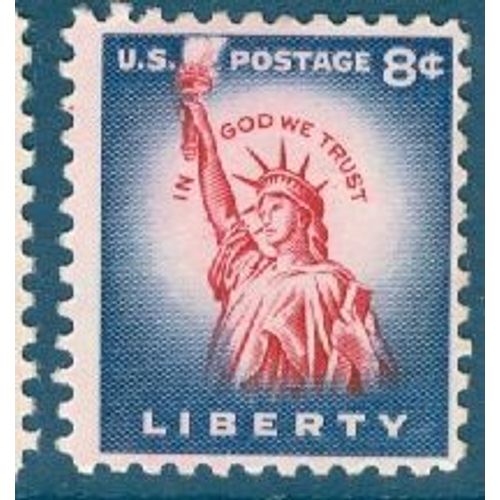 Usa 1954 - Statue Of Liberty - 8c - Scott 1041 - Neuf **