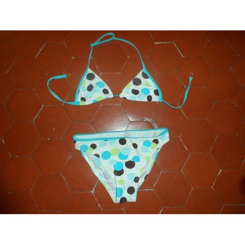 Maillot De Bain 2 Pièces Multicolore Tex