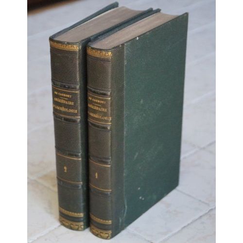 Abécédaire Ou Rudiment D'archéologie ( En Deux Volumes : T1 Architecture Civile Et Militaire, T2 Architecture Religieuse )