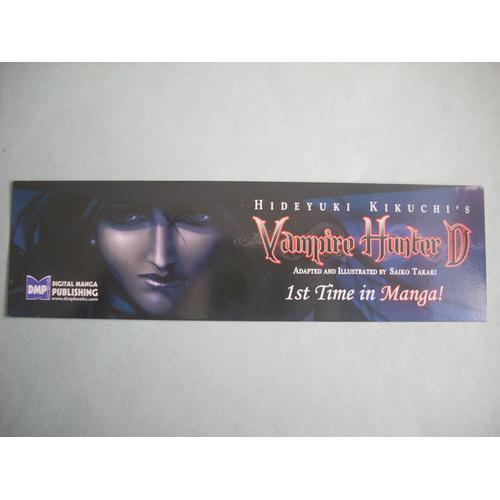 Marque-Page "Vampire Hunter D" (Digital Manga Publishing)