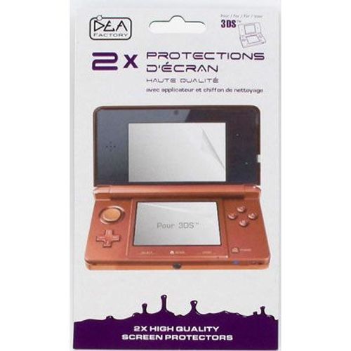2 Protections D'écrans Pour Nintendo 3ds
