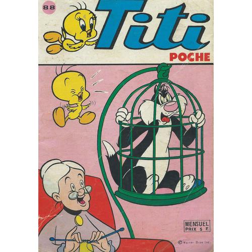 Titi Poche N° 88 ( Avec : Magnus L'anti-Robot / Magnus Robot Fighter + Le Cavalier Inconnu )