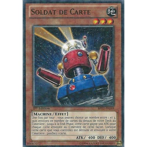 Soldat De Carte - Bp02-Fr048 - Mosaïque Rare - Yu-Gi-Oh !  1ère Édition
