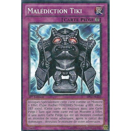 Malédiction Tiki (Tiki Curse) - Yugioh - Bp02-Fr209 - Mosaique Rare