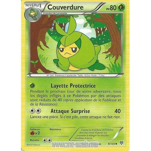 Carte Pokemon Tempete Plasma Couverdure 9/135
