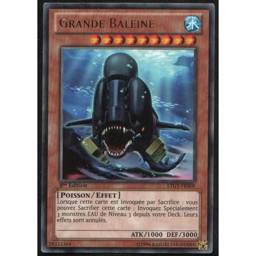 Grande Baleine Ltgy-Fr008 1ère Edition Rare