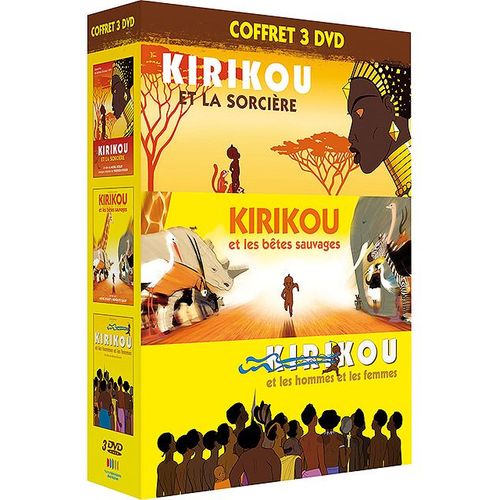 Kirikou Et La Sorcière + Kirikou Et Les Bêtes Sauvages + Kirikou Et Les Hommes Et Les Femmes