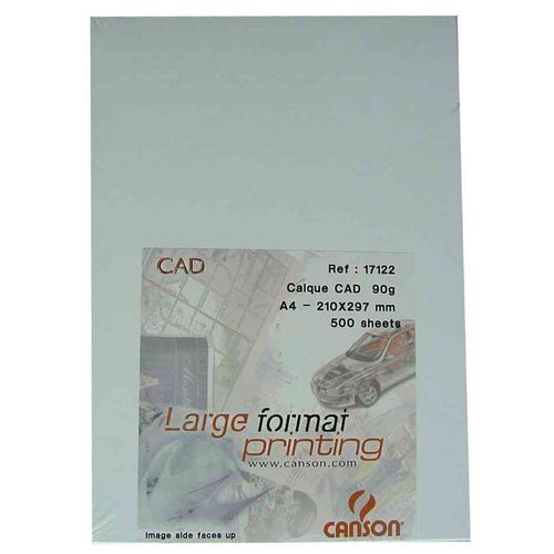 CANSON Papier jet d'encre CAD opaque, A1, 90g/m2