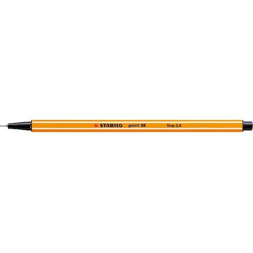 Stabilo Stylo-Feutre Point 88, Largeur Du Trac¿: 0,4 Mm,