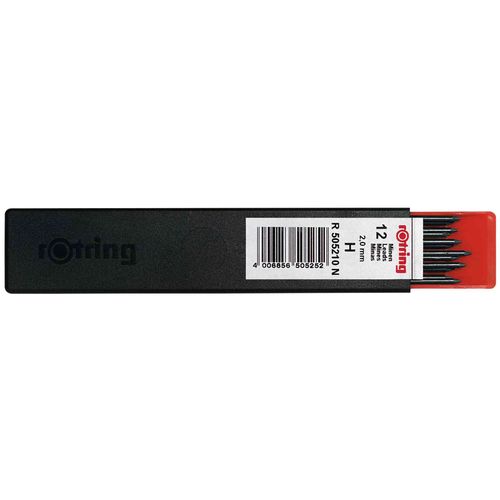 Rotring Mines Pour Portemine 2,0 Mm, Duret¿: Hb