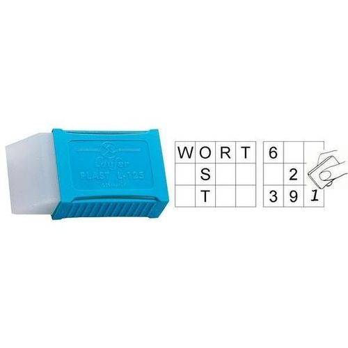 L¿Ufer Gomme En Plastique Plast L-125 (01250)