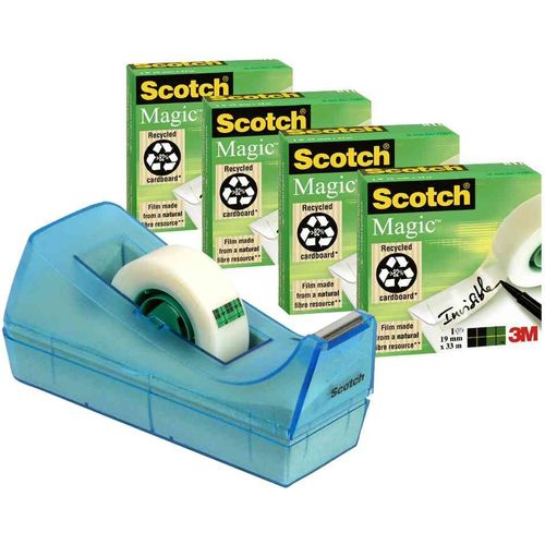 3M Scotch dévidoir de table C38, inclus ruban  adhésif Magic