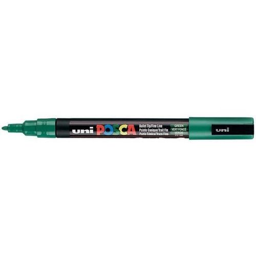 Uni-Ball Marqueur Peinture Posca (Pc-3m), Vert ¿Meraude