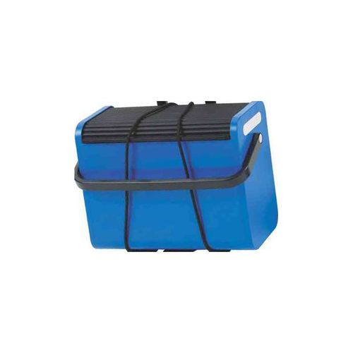 Helit Boite Mobile Avec Pot A Crayons, Bleu/Noir
