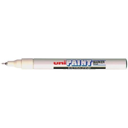 UNI PAINT - Marqueur permanent - pointe fine - blanc Pas Cher